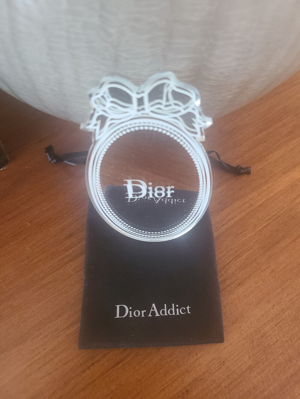Dior Purse Makeup Mirror with Pouch Case